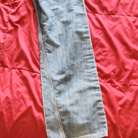 Vintage Levi's Men's Straight Jeans WAIST 32- Light Blue - Picture 5 of 6